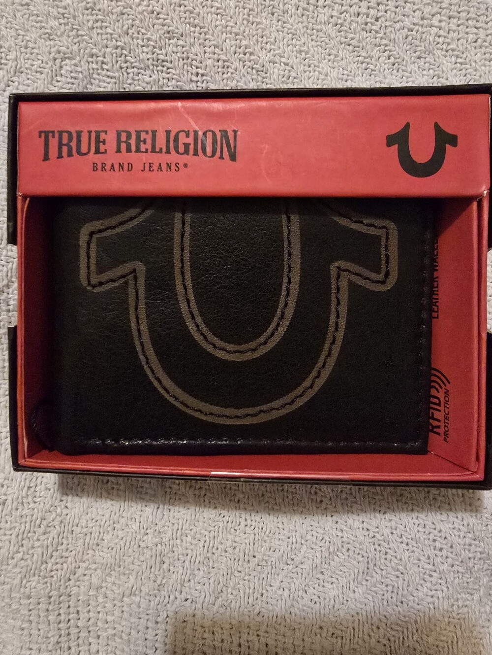 NWT True Religion Leather Wallet